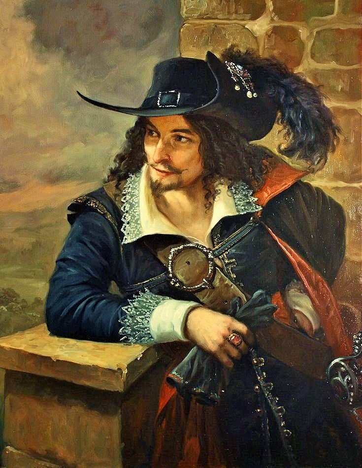 Мушкетёр. Худ. Андрей Шишкин. - шишкин, мушкетеры, андрей шишкин, мужчина, мушкетер - оригинал