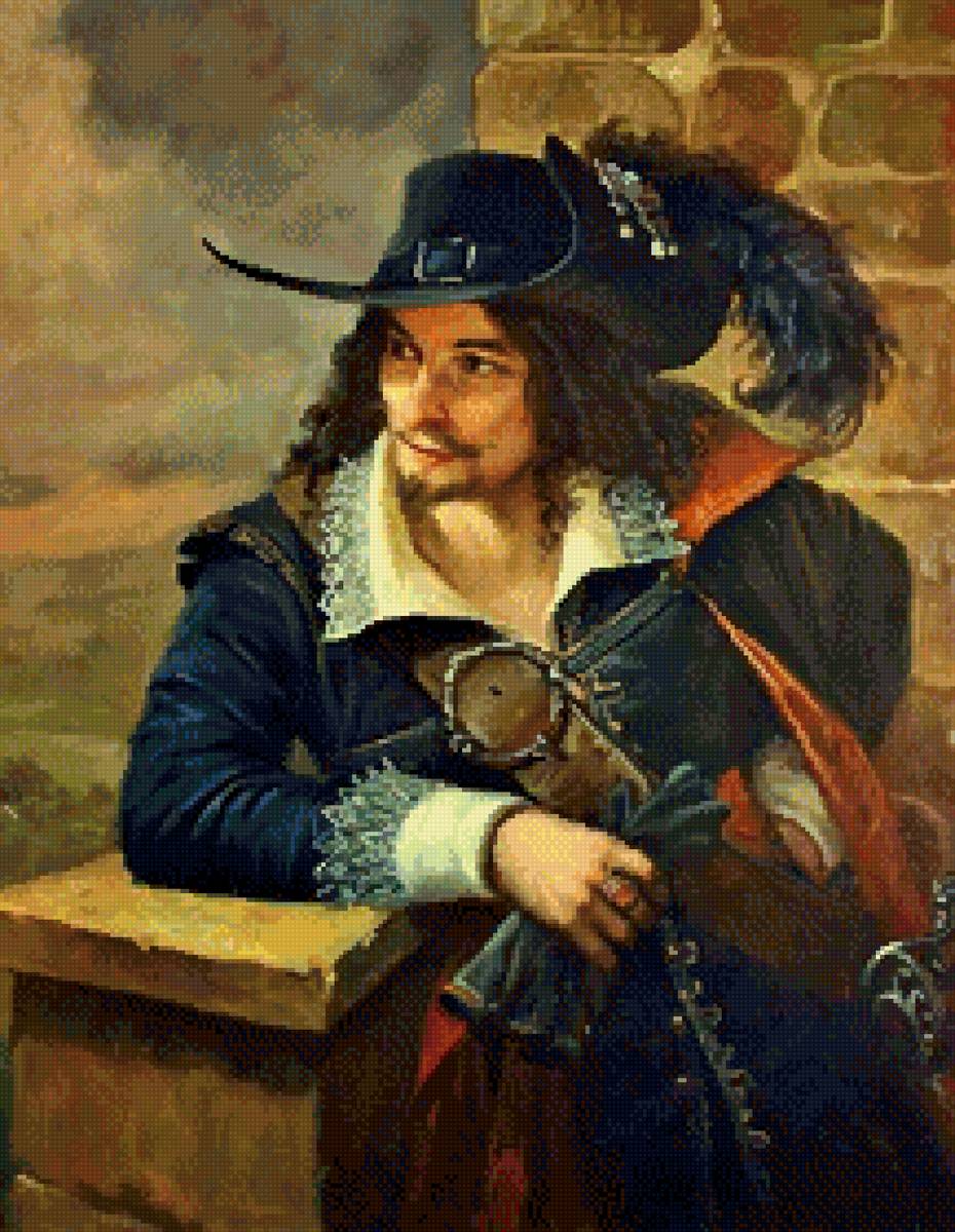 Мушкетёр. Худ. Андрей Шишкин. - мушкетеры, мушкетер, шишкин, андрей шишкин, мужчина - предпросмотр