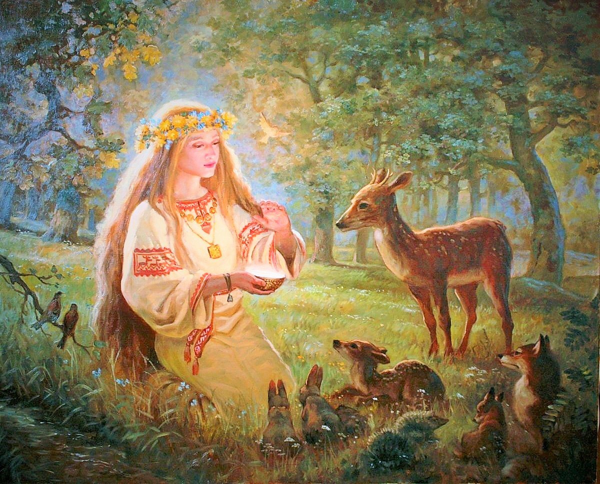 Жива. Худ. Андрей Шишкин - мифология, андрей шишкин, животные, шишкин - оригинал