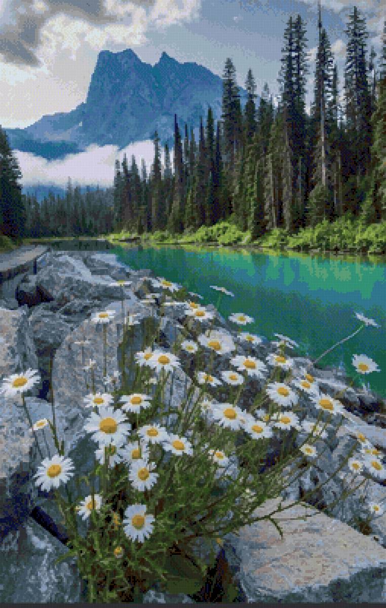 Margaritas - paisaje - предпросмотр