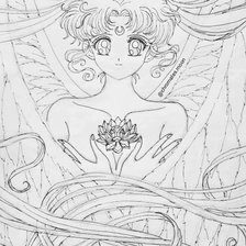 Схема вышивки «сейлор мун»