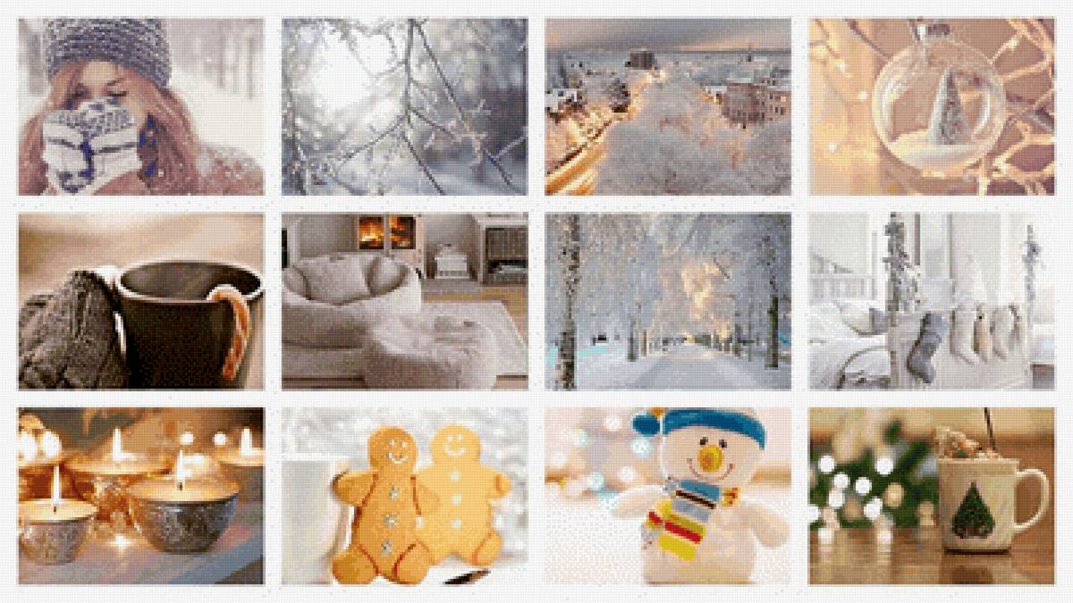 Рождество - новый год, рождество, зима - предпросмотр