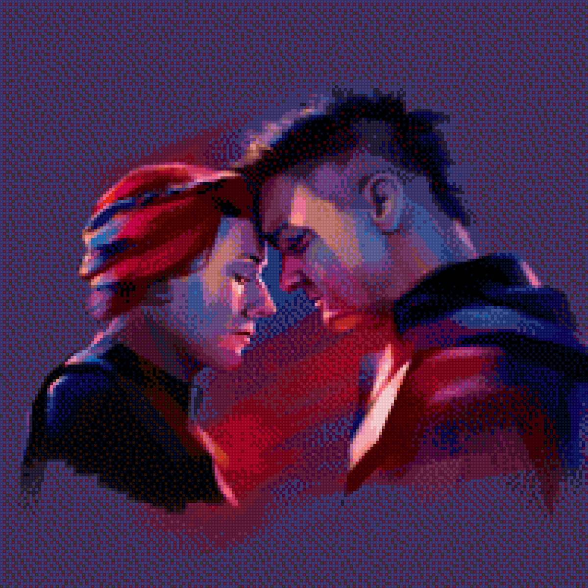 Наташа и Клинт - соколиный, клинт бартон, наташа романофф, черная вдова, мстители - предпросмотр