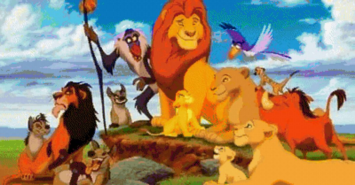 el rey leon personajes - disney - предпросмотр
