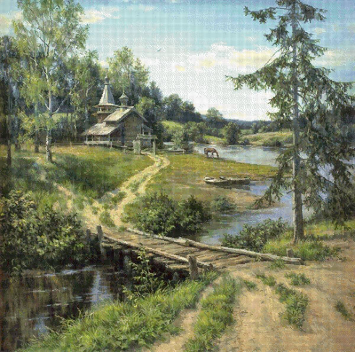 Худ. Михаил Сатаров - сатаров, природа, михаил сатаров - предпросмотр