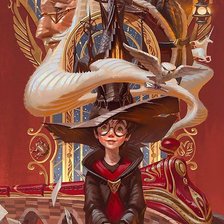 Схема вышивки «Гарри Поттер»