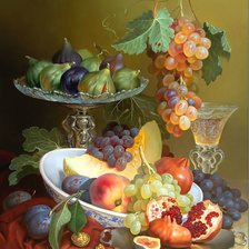 Схема вышивки «Натюрморт. Худ. Дмитрий Власов»