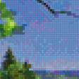 Предпросмотр схемы вышивки «Лесной пейзаж» (№2488970)