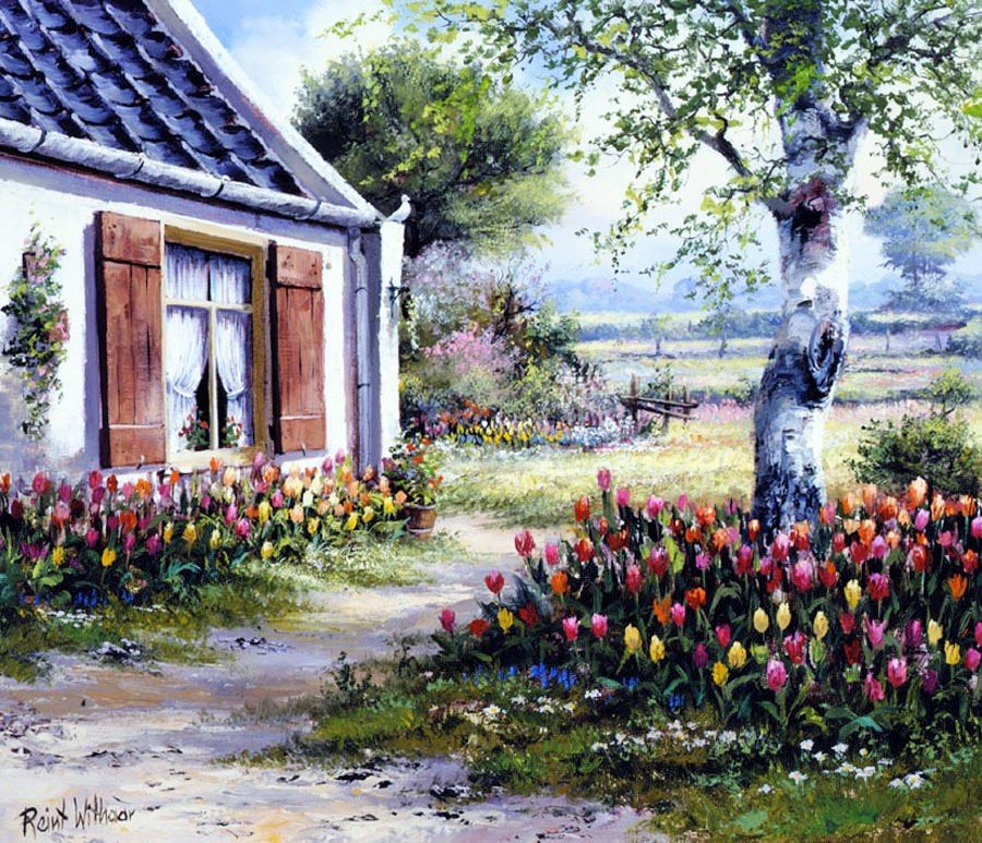 Худ. Рейнт Висаар - рейнт висаар - оригинал