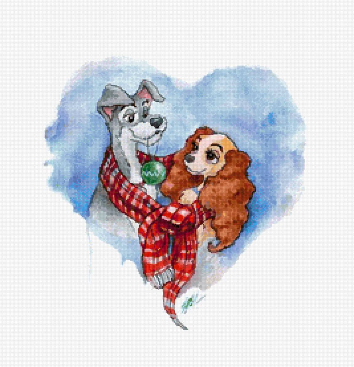 corazon de la daa y el vagabundo - disney - предпросмотр