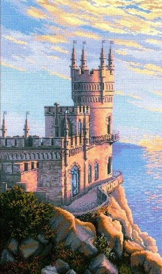 ласточкино гнездо - замки - оригинал