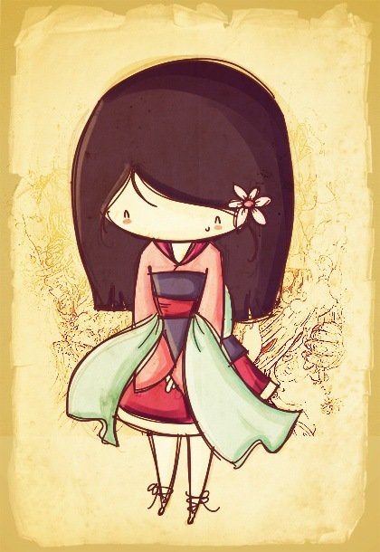 mulan disney - disney - оригинал