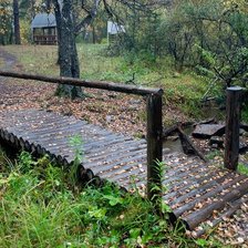 Схема вышивки «Мостик»
