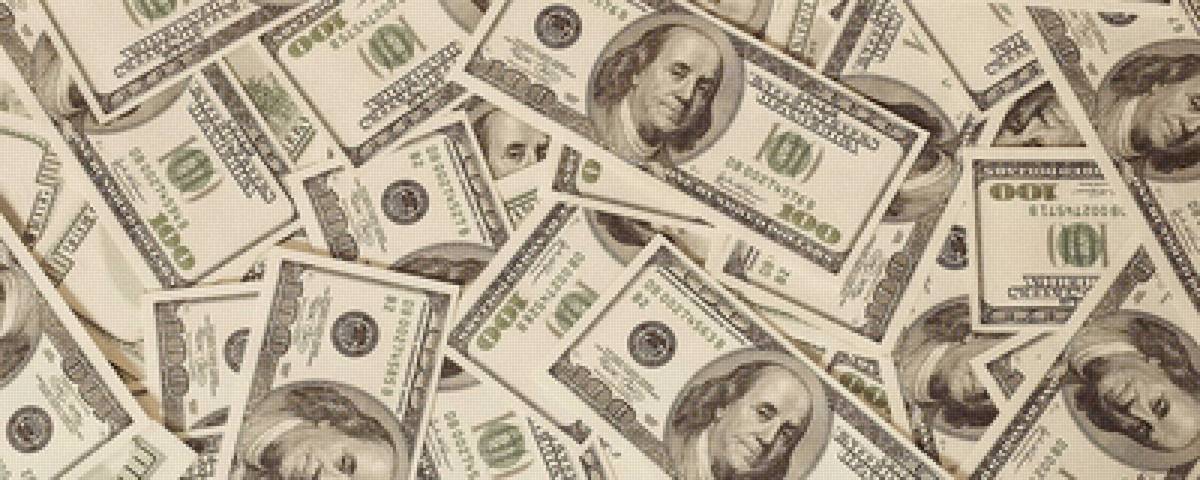 Кому зелёненьких? - деньги, подушка, доллар, наволочка - предпросмотр