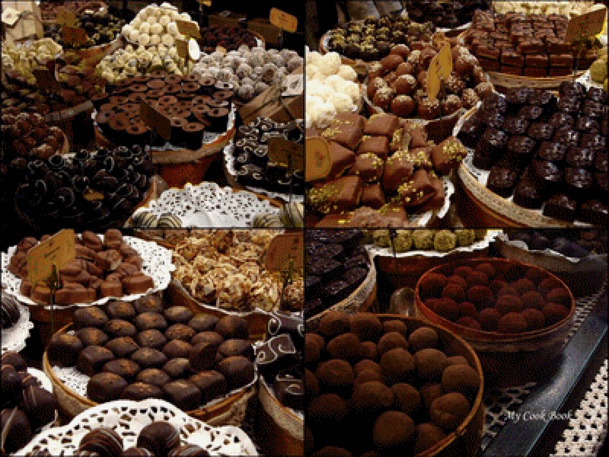 Конфеты - конфеты, шоколад, кухня - предпросмотр
