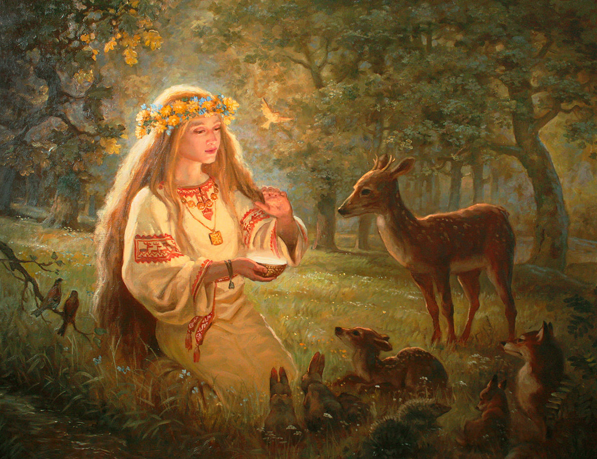 Лада - славянская богиня лада - оригинал