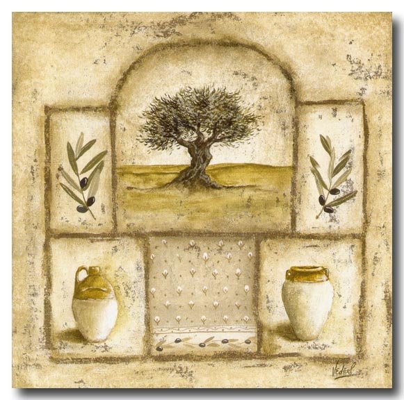 Прованс - олива, салфетка, наволочка, прованс - оригинал