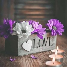 Схема вышивки «Цветы.»