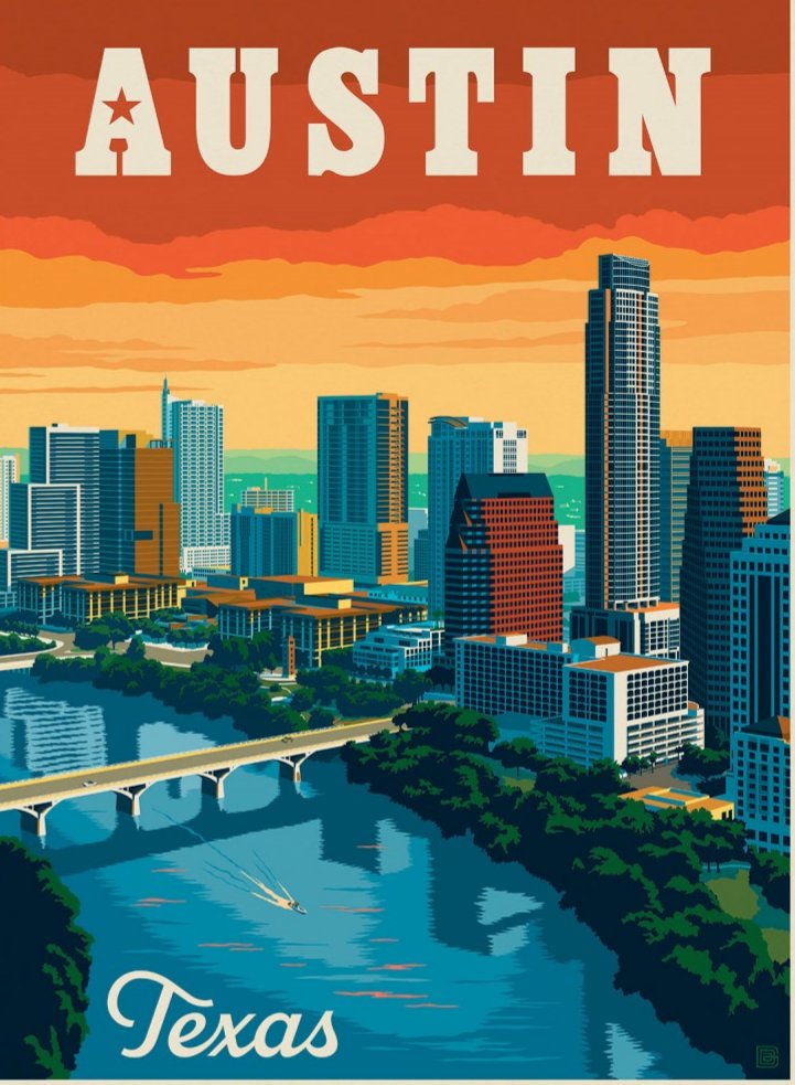 Austin - city, austin, usa - оригинал
