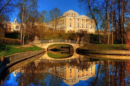 Павовск - дворец, парк, павловсе, пейзаж - оригинал