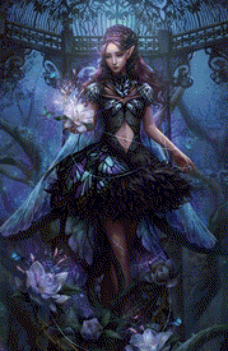 Hada Oscura - hadas duendes y elfos - предпросмотр