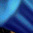 Предпросмотр схемы вышивки «Синяя красотка» (№2499000)