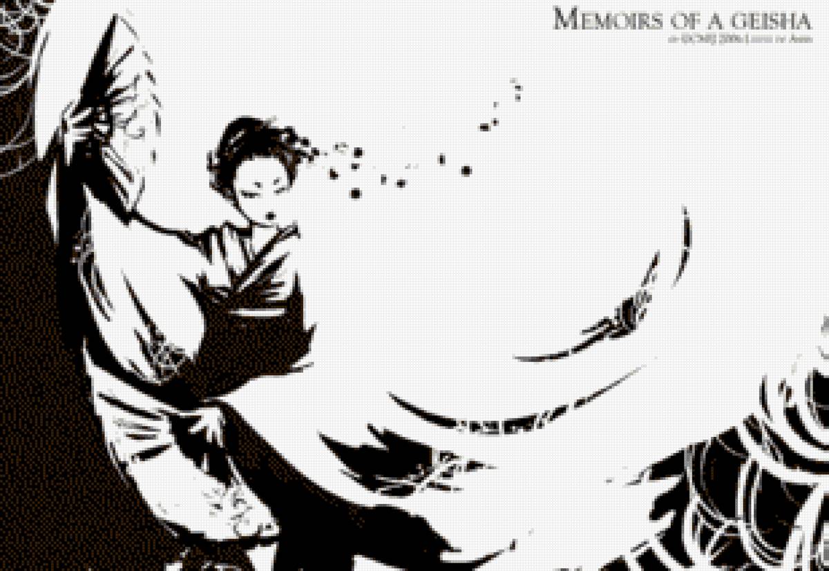 geisha monocolor - oriental - предпросмотр