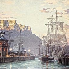 Схема вышивки «ЮАР гора стол»