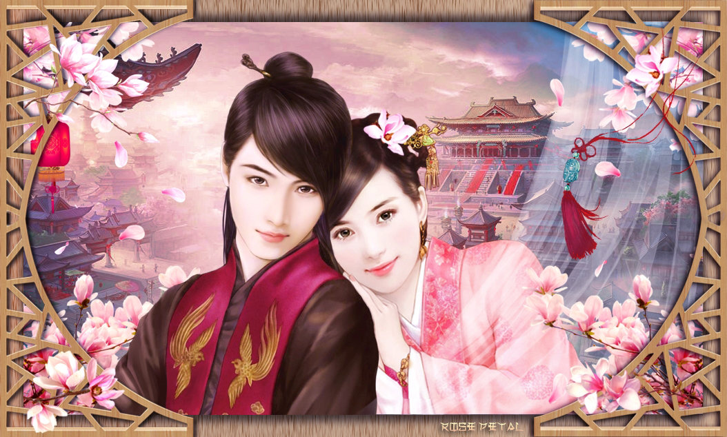 Пара - фэнтези, сказка, иллюстрация - оригинал