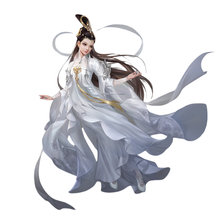 Схема вышивки «geisha in white»