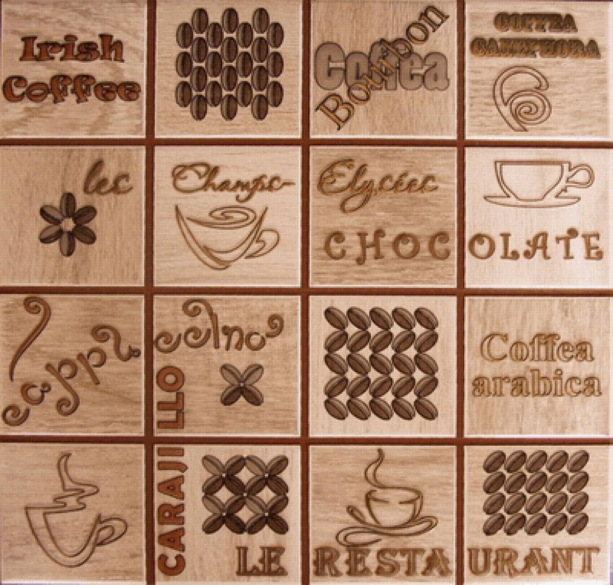 Кофе - кухня, кофе, панно - предпросмотр