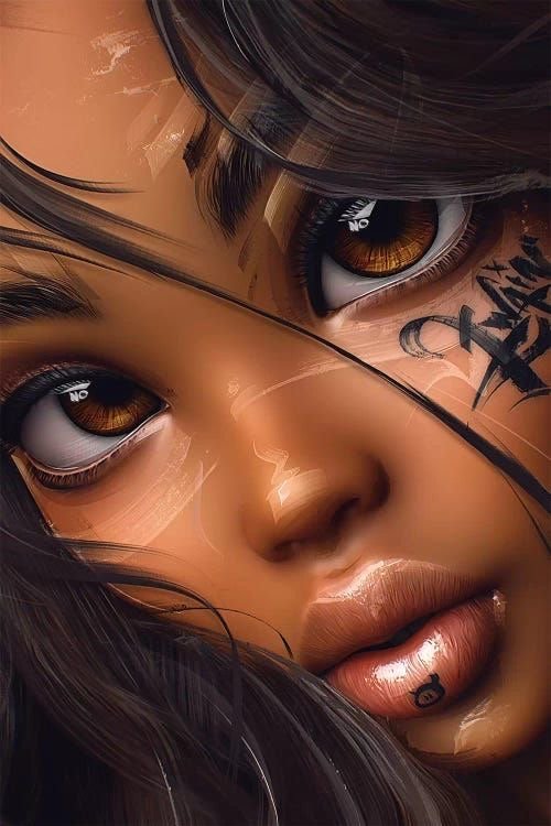 Взгляд - человек, девушка - оригинал