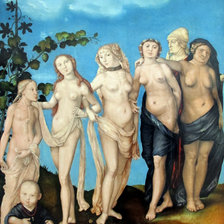 Схема вышивки «Семь возрастов женщины»