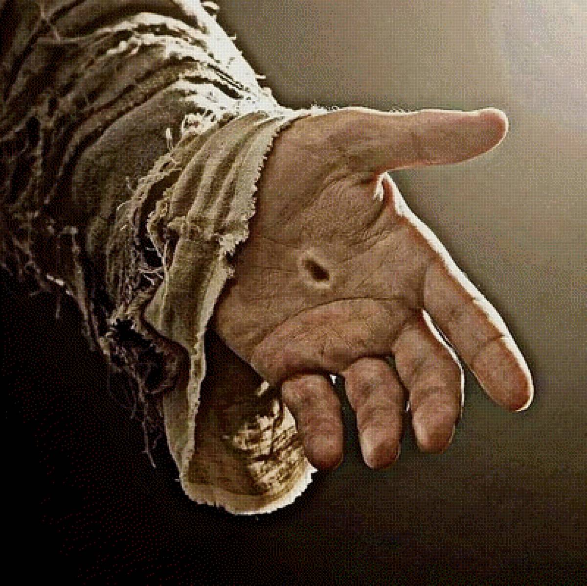 Рука Христа - религия, вера - предпросмотр