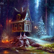 домик бабы Яги