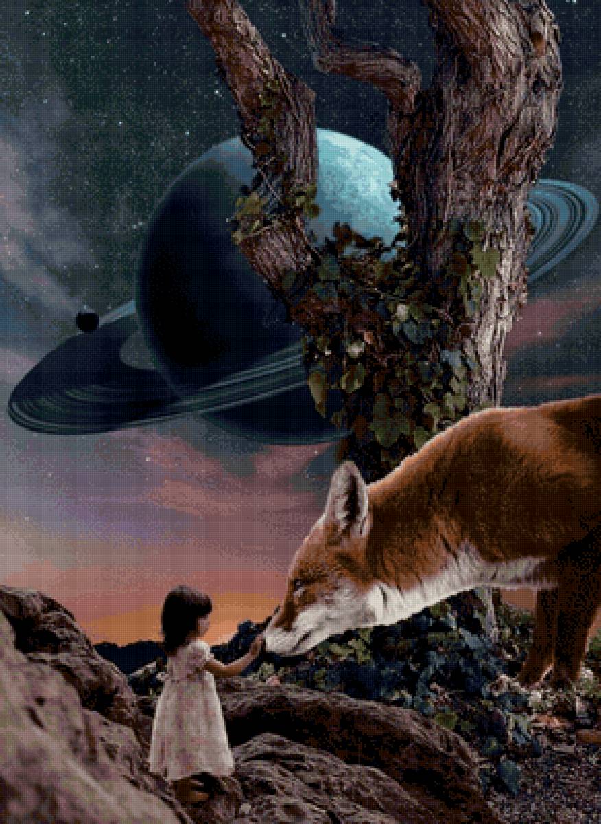 ночное небо - предпросмотр