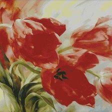 Схема вышивки «Tulip»