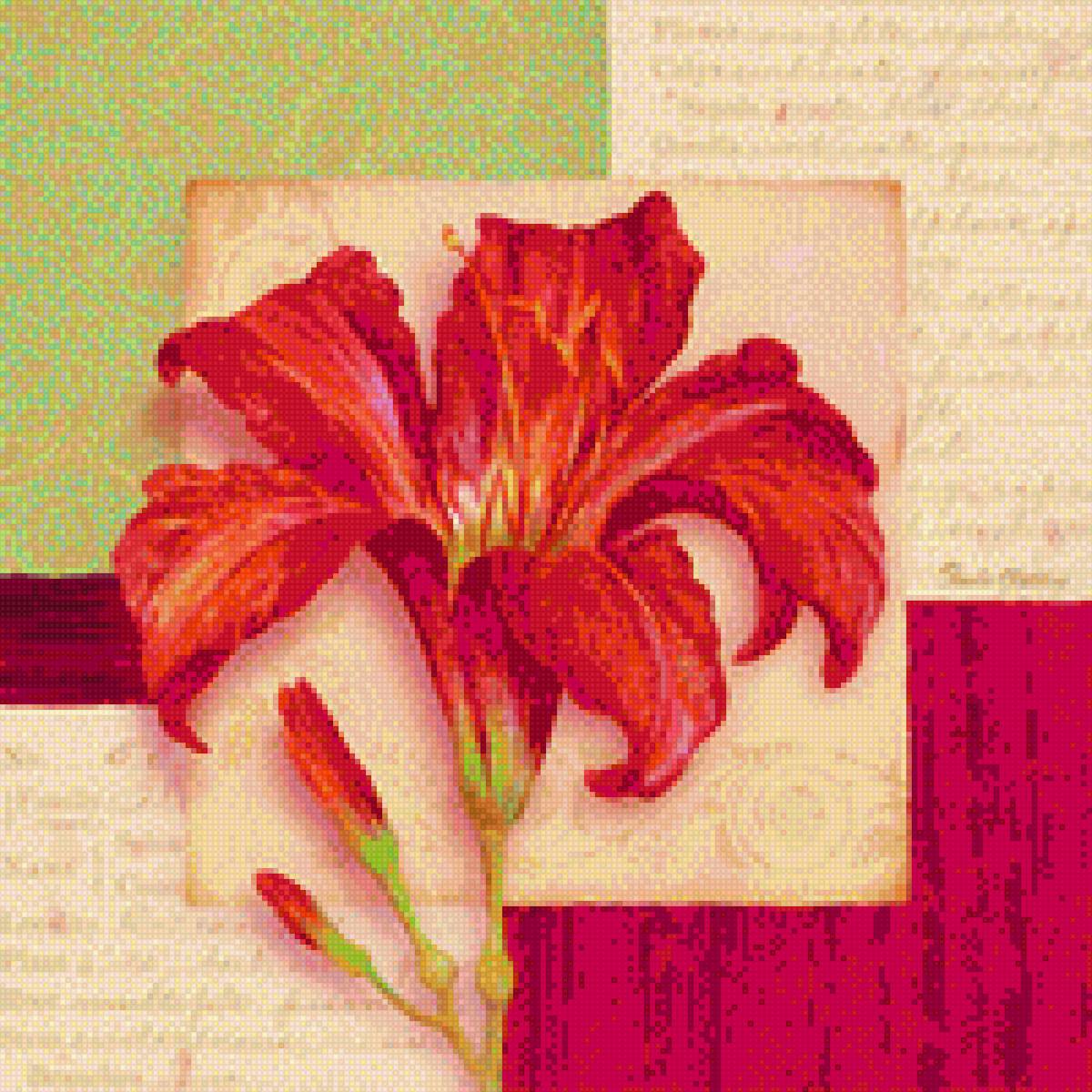 Подуша-лилия - подушка - предпросмотр