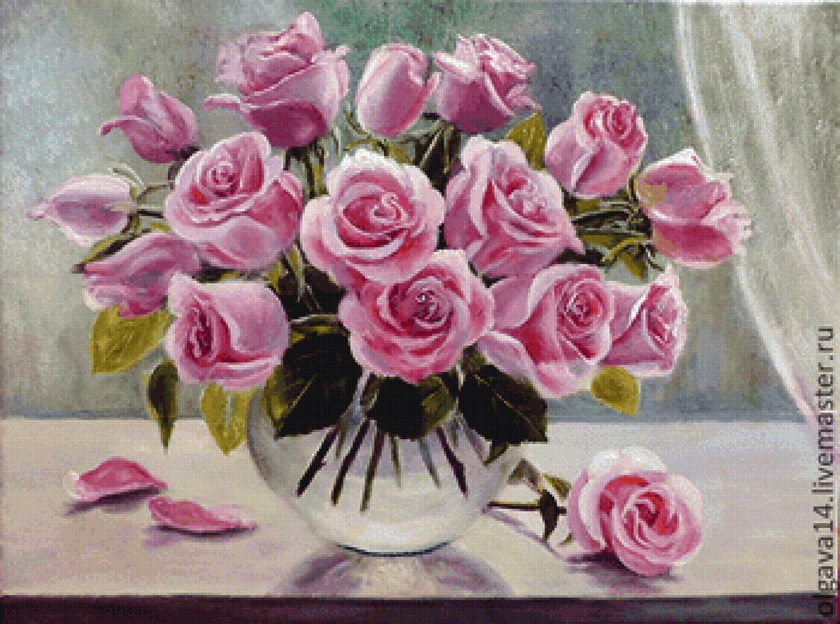 Букет роз - розы, цветы, букет - предпросмотр