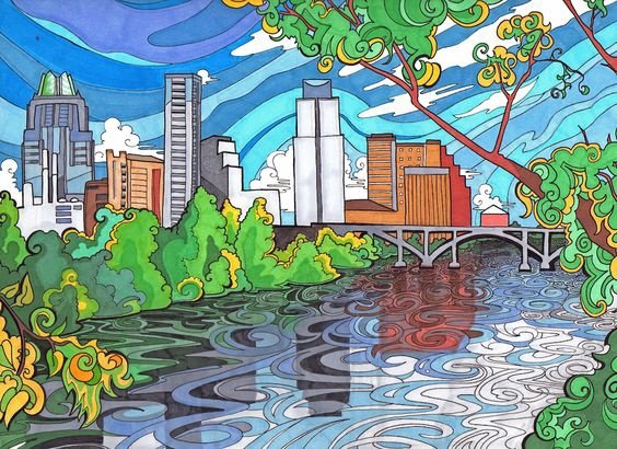 Остин штат техас - техас, штат, остин - оригинал