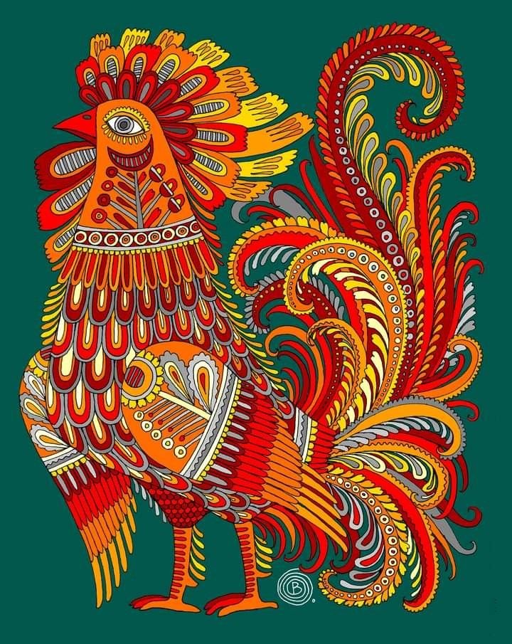 Петух - оригинал