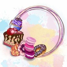 Схема вышивки «kniha receptov»