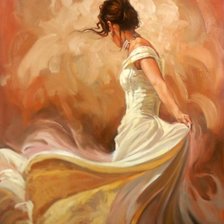 Схема вышивки «lady»