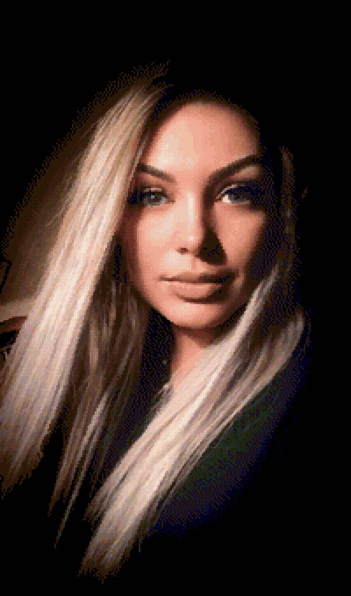 Портрет - красивая, девушка - предпросмотр