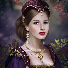 Оригинал схемы вышивки «Anne Boleyn» (№2507499)