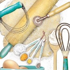 Схема вышивки «kuchynske naradie»