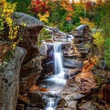 Схема вышивки «Горы»