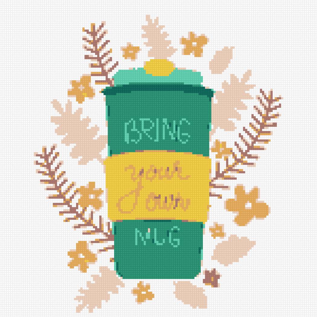 Bring your cup - taza, reutizable - предпросмотр