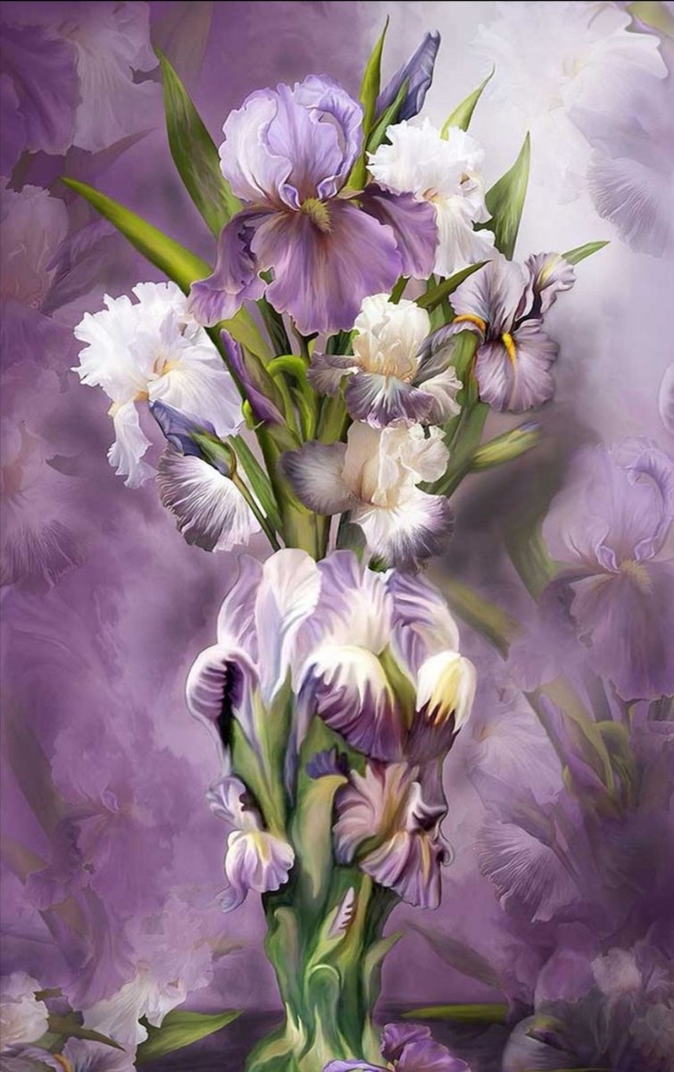 Ирисы - оригинал