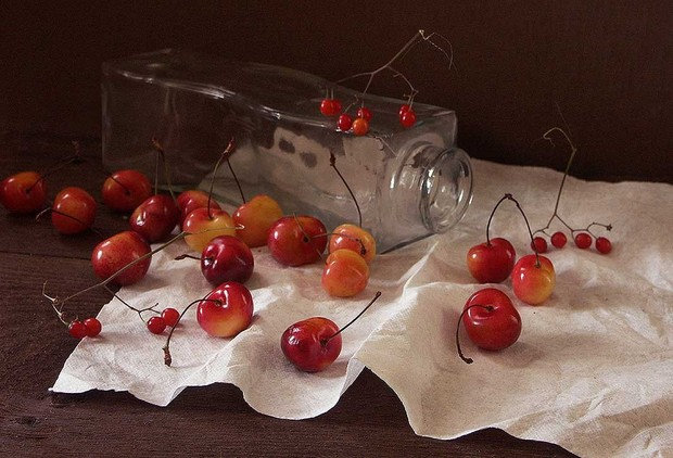 Вишня - ягода, натюрморт, вишня - оригинал